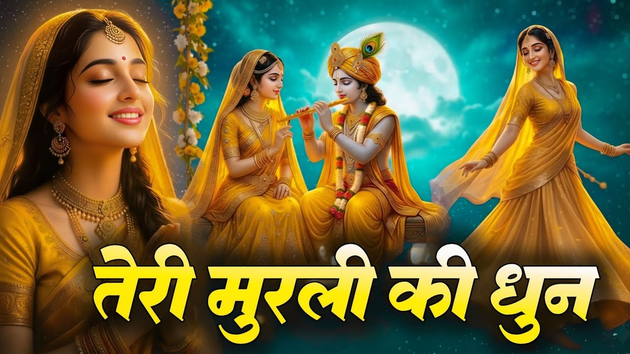 Teri Murli Ki Dhun - तेरी मुरली की धुन सुनने मैं बरसाने से आयी | Most Popular Radha Krishna #bhajan