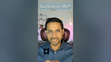 Build an MVP minimum viable product