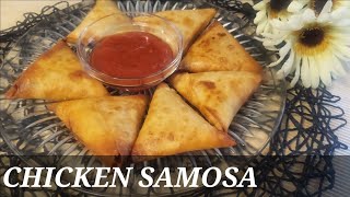 Chicken Samosa| Chicken keema Samosa | Ramzan Recipe by uroosa'skitchen