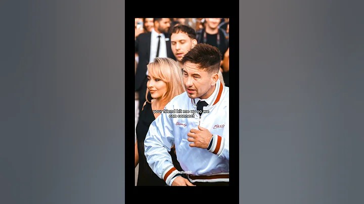 When Sabrina met Barry at the 2023 Givenchy Paris Fashion Show 🤭 #barrykeoghan #sabrinacarpenter