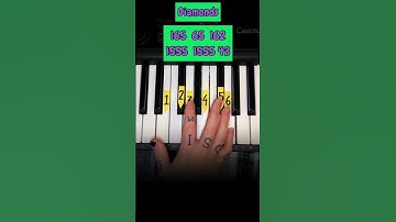 Thumbnail of Diamonds @rihanna #easy #piano #tutorial #diamonds #rihanna #music #fyp