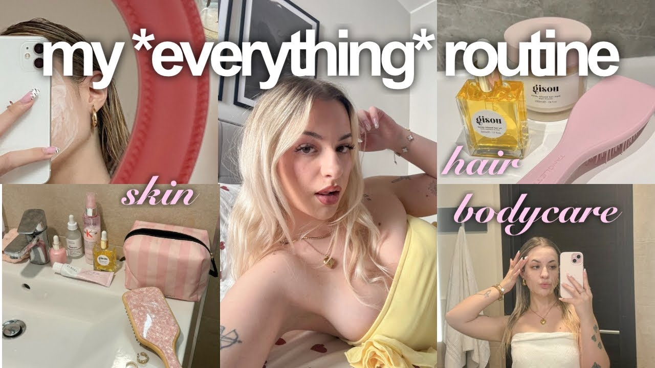 MY EVERYTHING ROUTINE🧖🏼‍♀️🫧 I everything shower, skincare, body care...