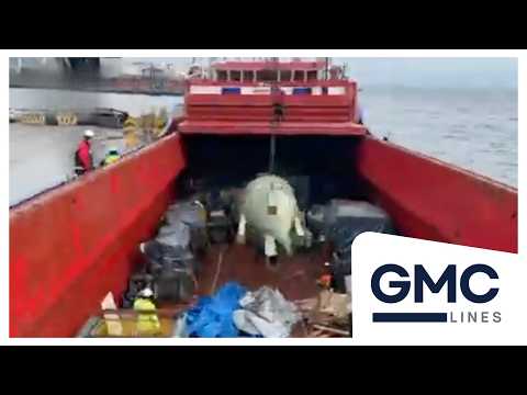 GMC LINES - Dismantled Factory Equipments Transport to Damietta, Egypt