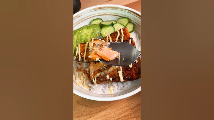 Miso Salmon Bowl - easy weeknight dinner! thumbnail