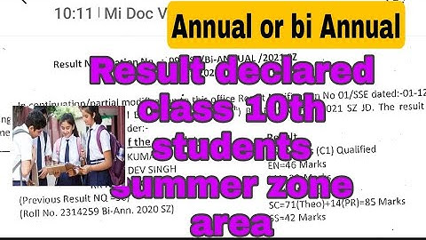 jkbose class 10th Result declared || Jammu Division || summer zone|| modification Result|| jkbose.