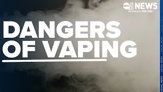 Residue left by vapes can pose health risk to young children