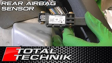 How to Remove Rear Side Airbag Crash Sensor - Audi A6 S6 RS6 - C5 - 1997-2005 - TOTAL TECHNIK
