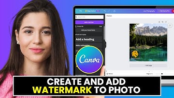 How To Create and Add Watermark to Photo In Canva (Step By Step)