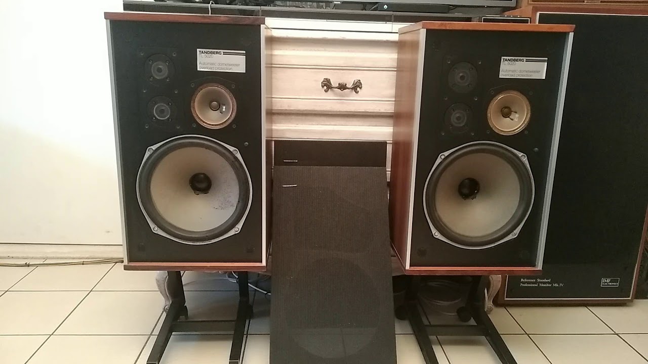 tandberg studio monitor speakers