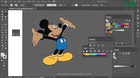 sử dụng công cụ live paint selection tool trong Illustrator