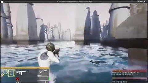 UnrealEngine4 Water Matrial test