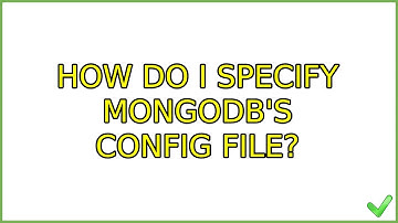 Ubuntu: How do I specify mongodb