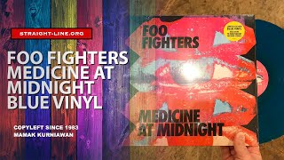 MB! Unboxing: FOO FIGHTERS - SHAME-SHAME Playing On Blue Vinyl MEDICINE AT MIDNIGHT Record Album