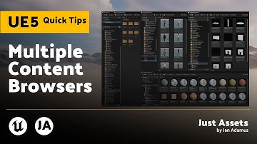 Unreal Engine 5 QuickTip | Multiple Content Browsers