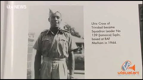 ULRIC CROSS honoured by his peers in the RAF - ITV...