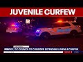 DC Council to consider extending juvenile curfew
