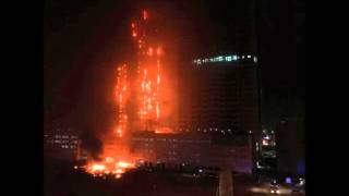 UAE: Massive High-Rise Building Fire In Ajman - حريق هائل في برج سكني بإمارة عجمان