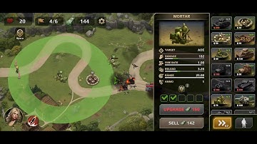 Level 11 #Normal WWll Defense: RTS Army TD game (mobile)#shorts #gameplay