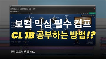 보컬 믹싱 필수 컴프레서 CL 1B 초보자를 위한 사용 방법 / 뮤직 프로덕션 팁 #207