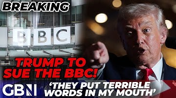 BREAKING: Donald Trump SUES 