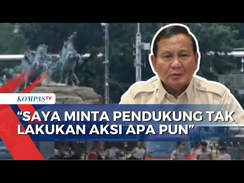 Jelang Putusan MK Soal Sengketa Pilpres, Prabowo Minta Pendukung Tak Lakukan Aksi