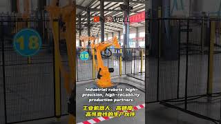 Industrial robots: high-precision, high-reliability production partners. #industrialautomation