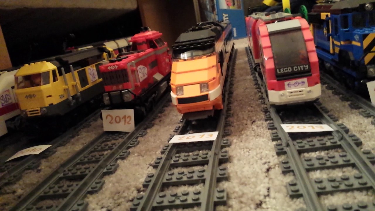 Lego - Le train de marchandises rouge