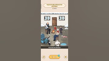 Brain Puzzle Tricky Quest Level 80 winter warmth help the family withstand the cold winter