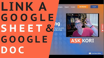 How to Link a Google Sheet to a Google Doc - No App Needed