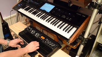 Korg Kronos & Korg MicroKorg XL+ song 13.2.2018 Ambient Voices