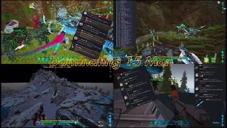 Ark PS5 HDR 4K || Speedwiping Mammoth On 15 Man Season || #VALOR #KNIGHTS #LORDS