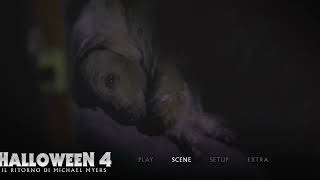 Halloween 4 - Il ritorno di Michael Myers (1988) di Dwight H. Little - Menu e submenu del Blu-ray