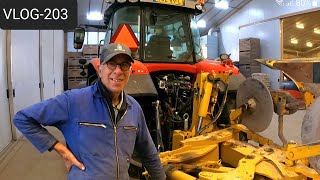 FARMVLOG #203 delivery, workshop, ploughing, potato trading house