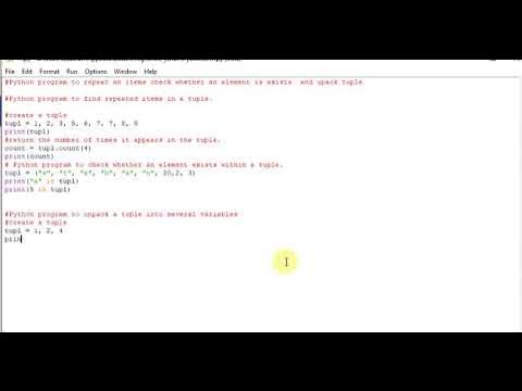 Python program to repeat an items check whether an element is exists ...