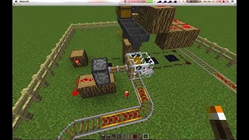 Minecraft Auto-Load And Unload Minecart