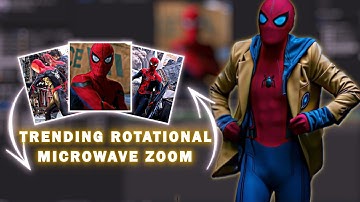 Rotational Microwave Zooms ||After Affects Tutorial || #rotaionalzooms #ae #afteraffects