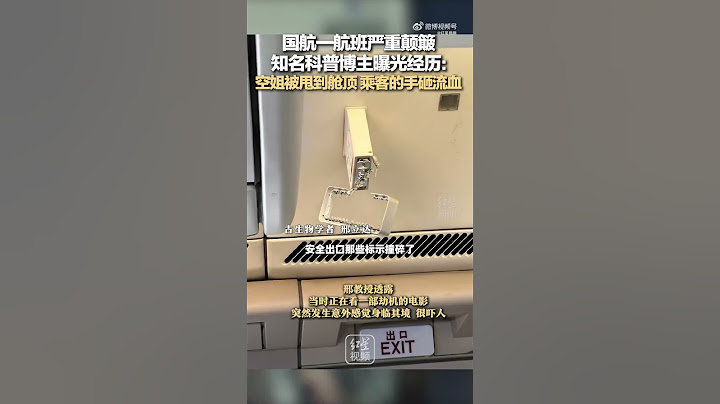 中國國航一航班嚴重顛簸 知名科普博主曝光經歷 ～ 空姐被甩到艙頂 乘客的手砸流血 - 天天要聞