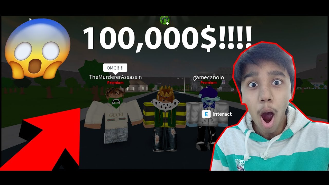 BLOXBURG 100K DONATION!!! EPIC!! REACTIONS!!! ROBLOX YouTube