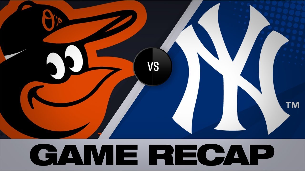baseball ops Yanks blast 4 homers in Game 1 win vs. O's | Orioles-Yankees Game Highlights 8/12/19