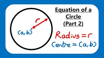 Equation of a Circle (Part 2) - Edexcel AS and A Level Maths