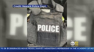 Newark Officer Shot In Bulletproof Vest