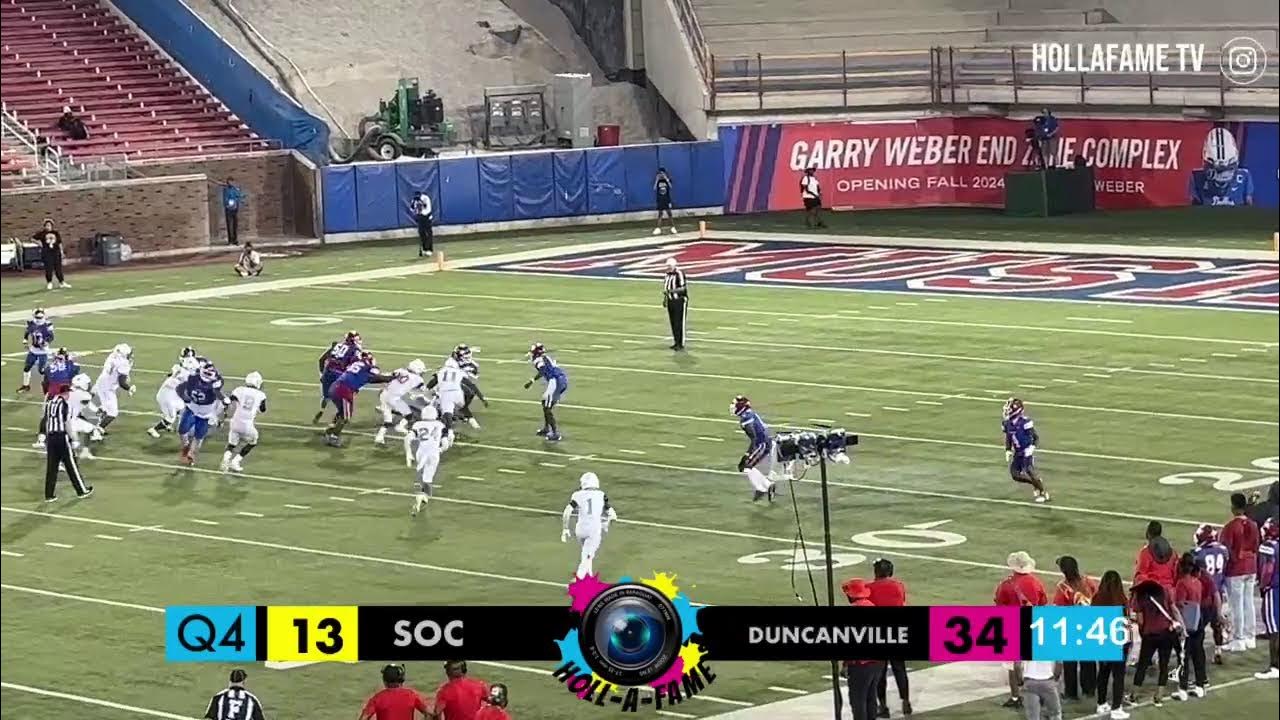 DUNCANVILLE VS SOC FRIDAY NIGHT LIGHTS YouTube