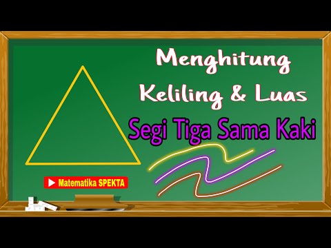 Video: Adakah segi tiga sama kaki sama kaki?