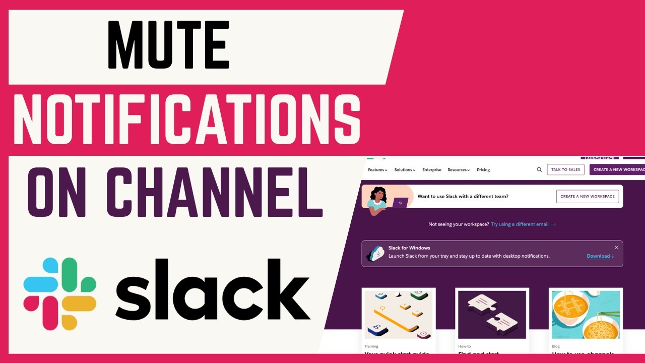 How To Mute Notifications On Channel In Slack - YouTube