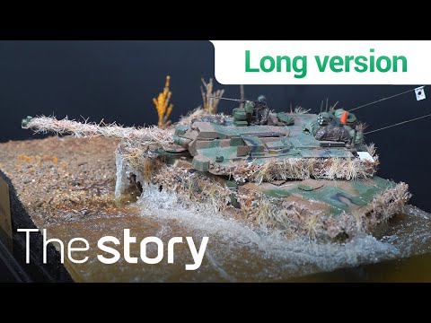 [롱버전 영상] <strong>K2</strong>  <strong>흑표</strong> 수중 도하!  한국군의 역동성과 위엄을 프라모델로 표현하다! : 밀리터리 모델러, 권동훈  (ENG/KOR sub)