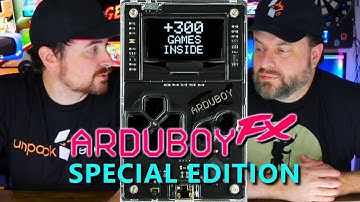 Arduboy FX Special Edition - 300 games already installed!  Only the size of a credit card!