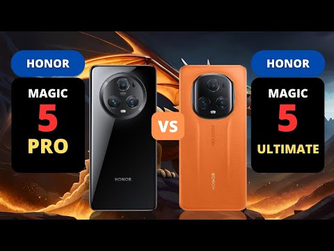 Honor Magic 5 Pro 5G vs Honor Magic 5 Ultimate 5G | PHONE COMPARISON