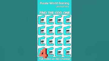 HOW GOOD ARE YOUR EYES | Find The Odd Letter Out | Spot the Odd Alphabet Lore Quiz