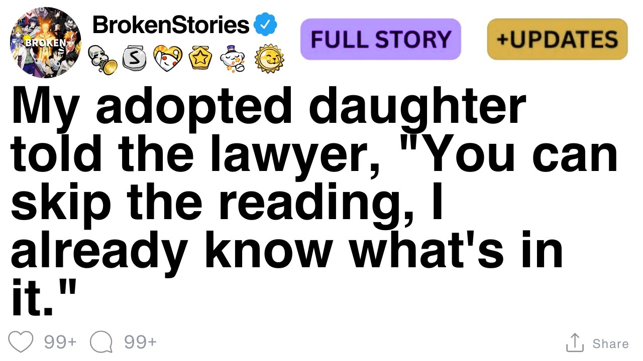 My daughter told the lawyer, 