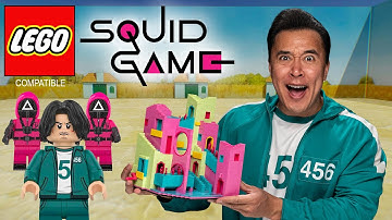 LEGO SQUID GAME??? Mega Squid Game "The Staircase" Building Set!